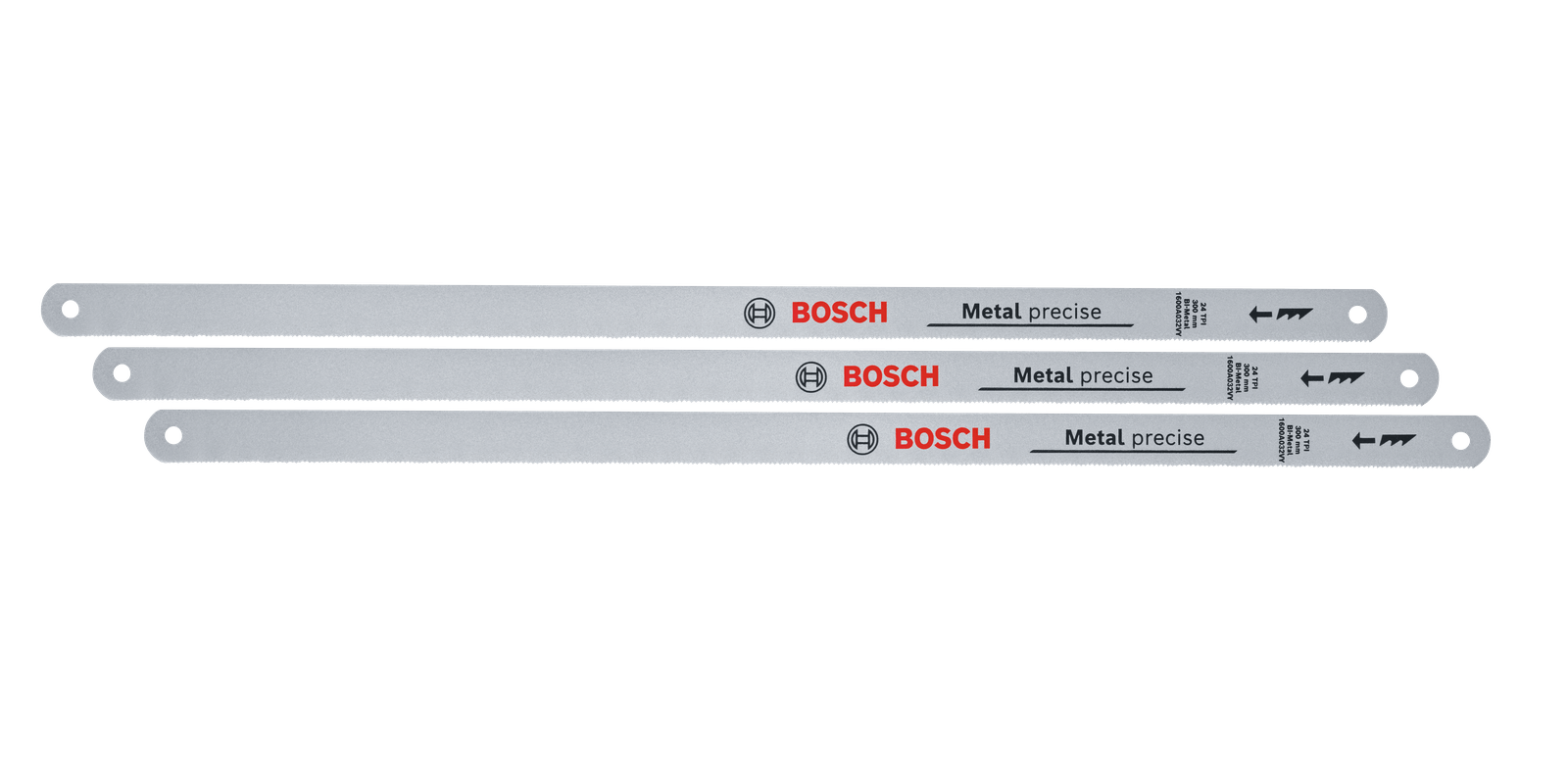 Uninversal Demir Testeresi Yedek Bıçak 300 mm 3 Parça (TPI 24)