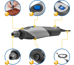 DREMEL Stylo+ | Çok Amaçlı El Motoru