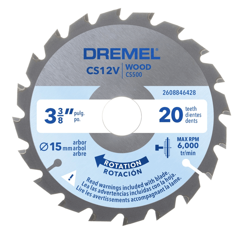 DREMEL CS12V (CS500) 85 mm Ahşap Testere Bıçağı