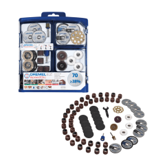 DREMEL SpeedClic çok amaçlı aksesuar seti (SC725) 70’li
